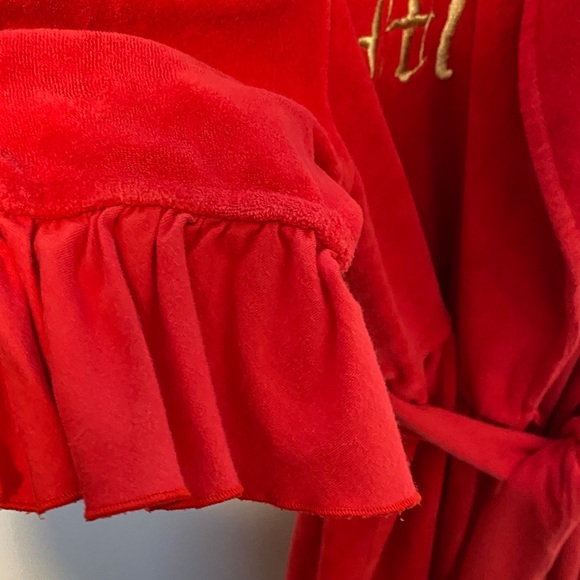 Juicy Couture Scarlet Ruffle Trim Robe - Picture 4 of 7